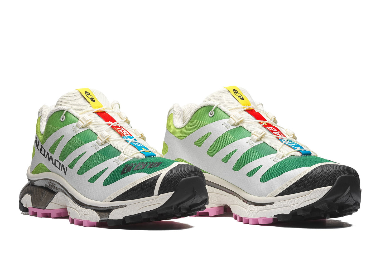 Salomon XT-4 OG Color: Vanilla Ice / Acid Lime / Pink Frosting Style: L49216800