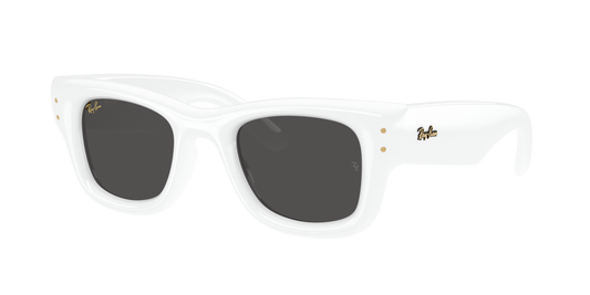 RAY-BAN WAYFARER PUFFER WHITE W ULTRA BLACK 0RB4940-671/8747