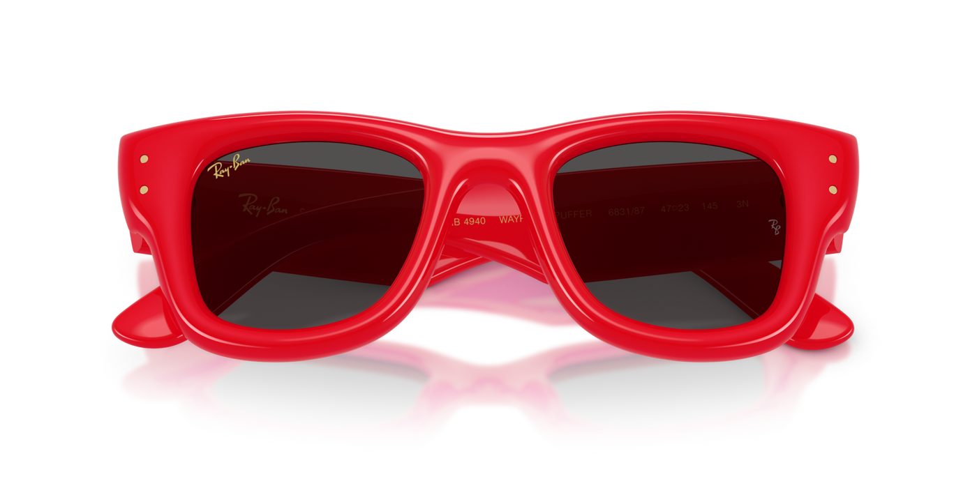 RAY-BAN WAYFARER PUFFER RED W ULTRA BLACK 0RB4940-68318747