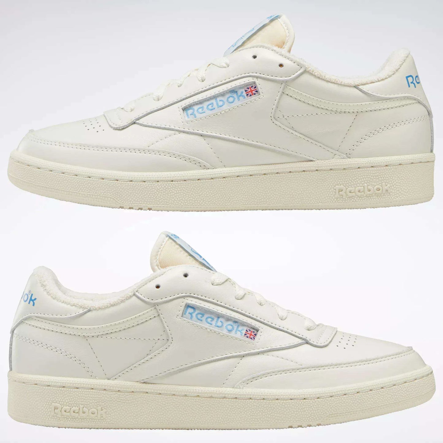 Reebok Club C 85 Vintage Shoes Chalk/Alabaster/Essential Blue Style: 100007794