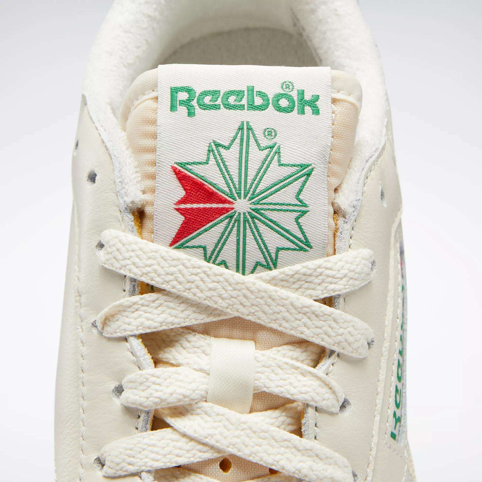 Reebok Club C 85 Vintage Shoes Chalk/Paperwhite/Glen Green  display picture 3