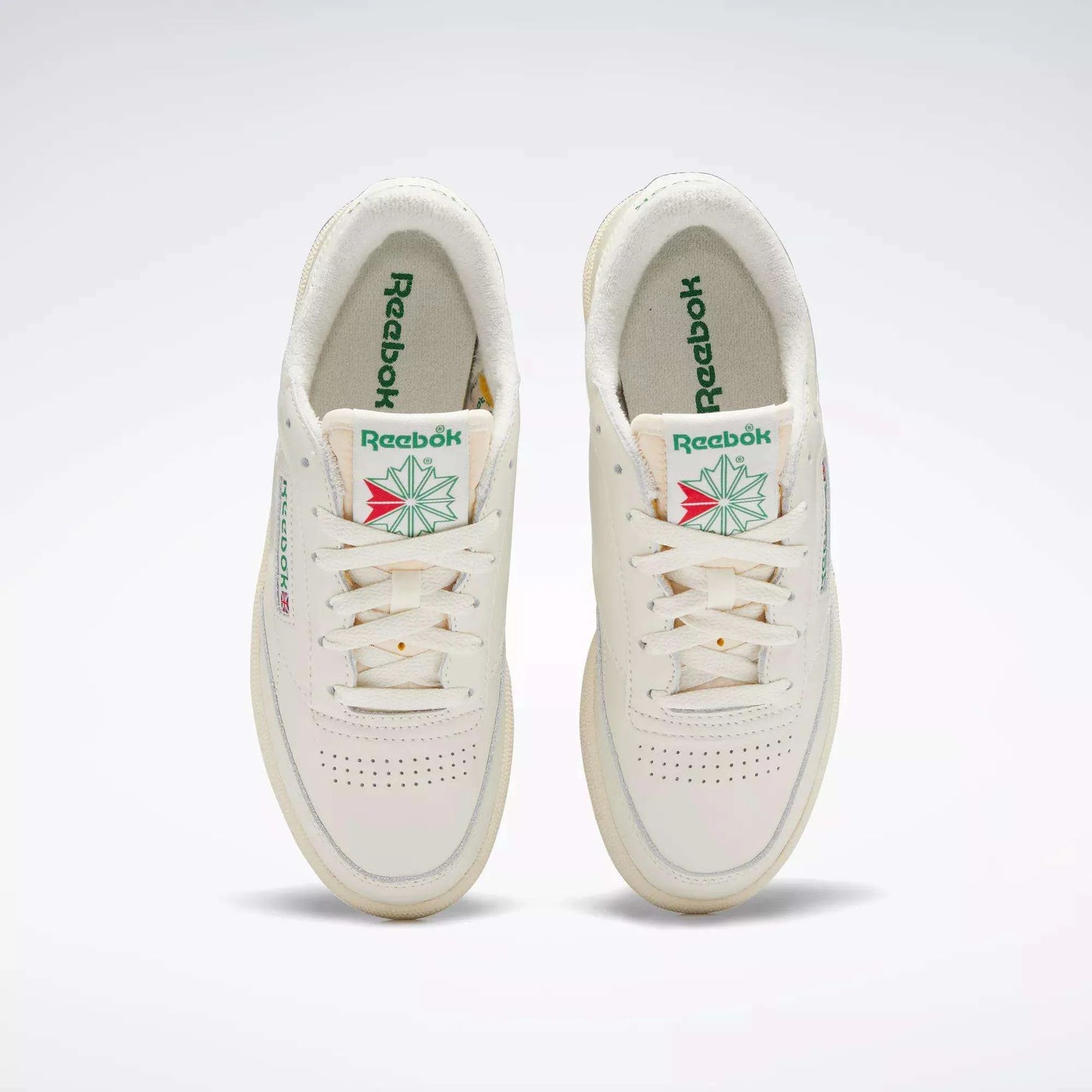 Women's Reebok Club C 85 Chalk/Paperwhite/Glen Green Style: 100007797