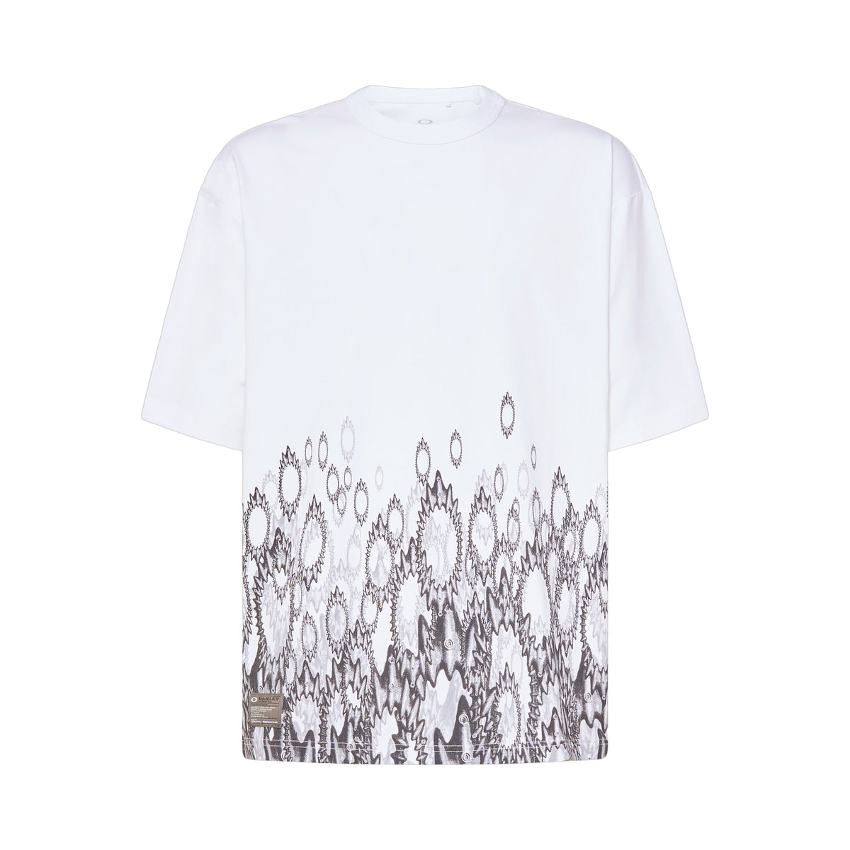 OAKLEY FGL OVERSPRAY TEE 6.0 WHITE PRINT F0A408800, photo 1 of 9