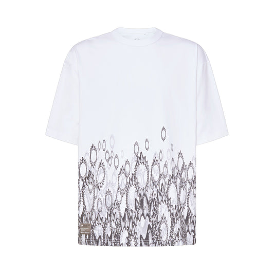 OAKLEY FGL OVERSPRAY TEE 6.0 WHITE PRINT F0A408800