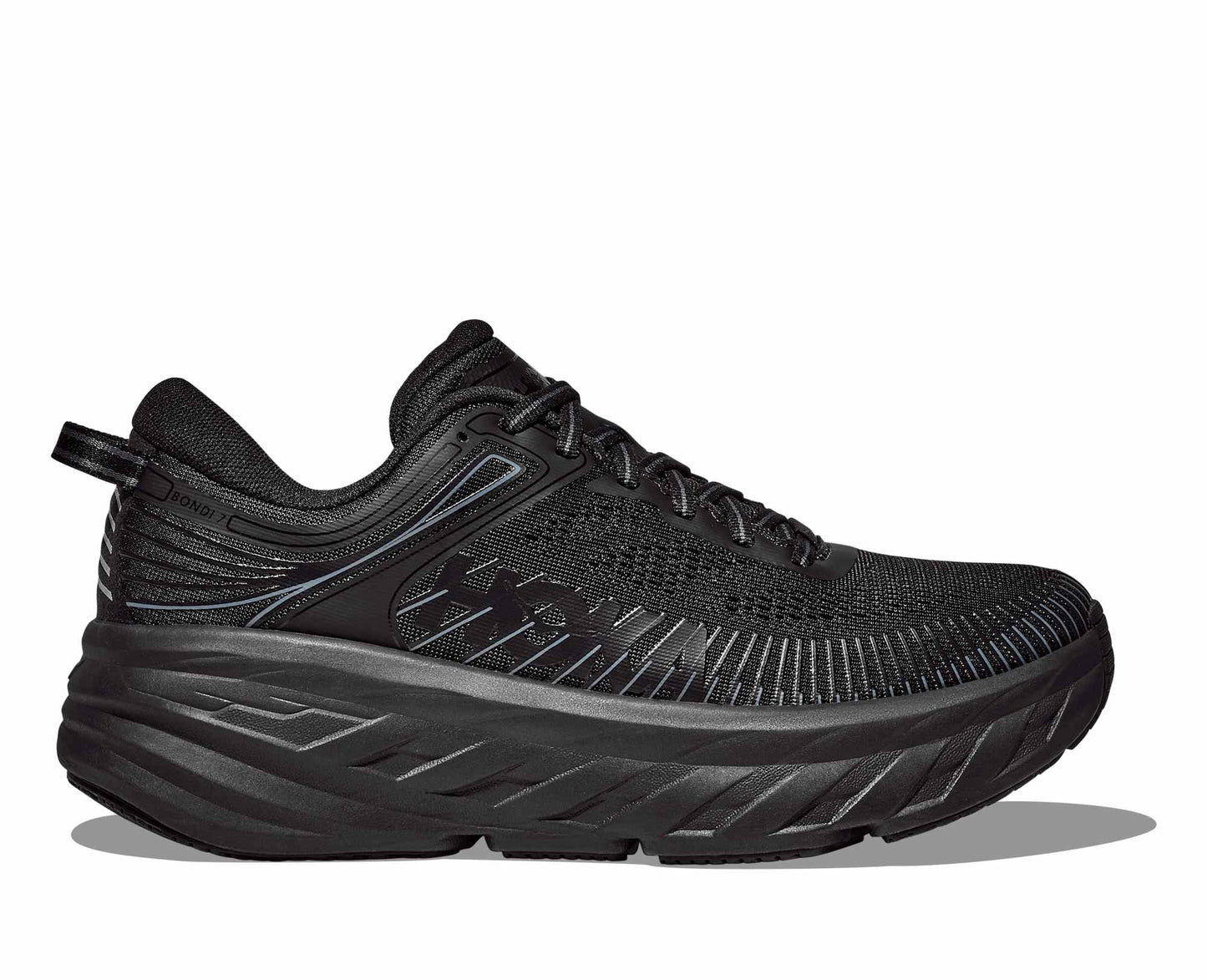 Hoka M Bondi 7 Color: BLACK / BLACK Style: 1110518-BBLC