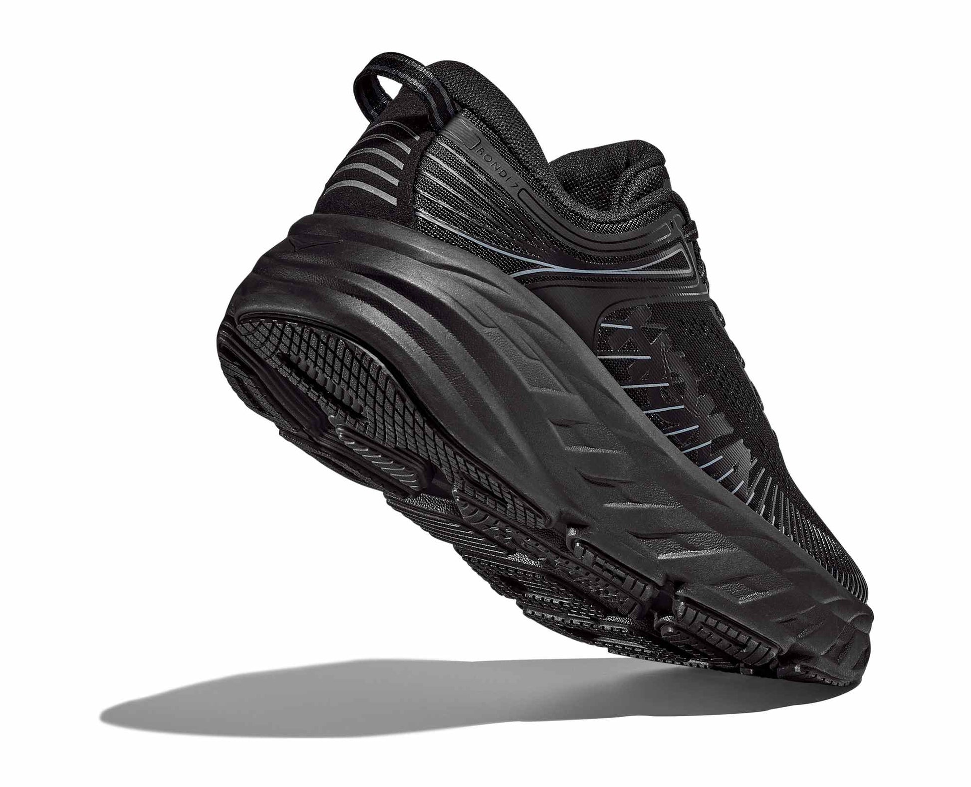 Hoka M Bondi 7 Color: BLACK / BLACK Style: 1110518-BBLC
