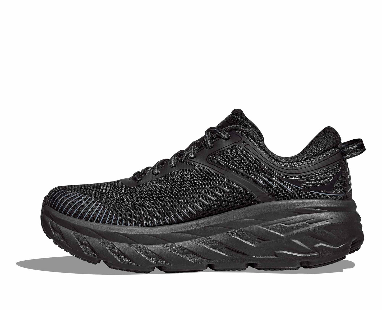 Hoka M Bondi 7 Color: BLACK / BLACK Style: 1110518-BBLC