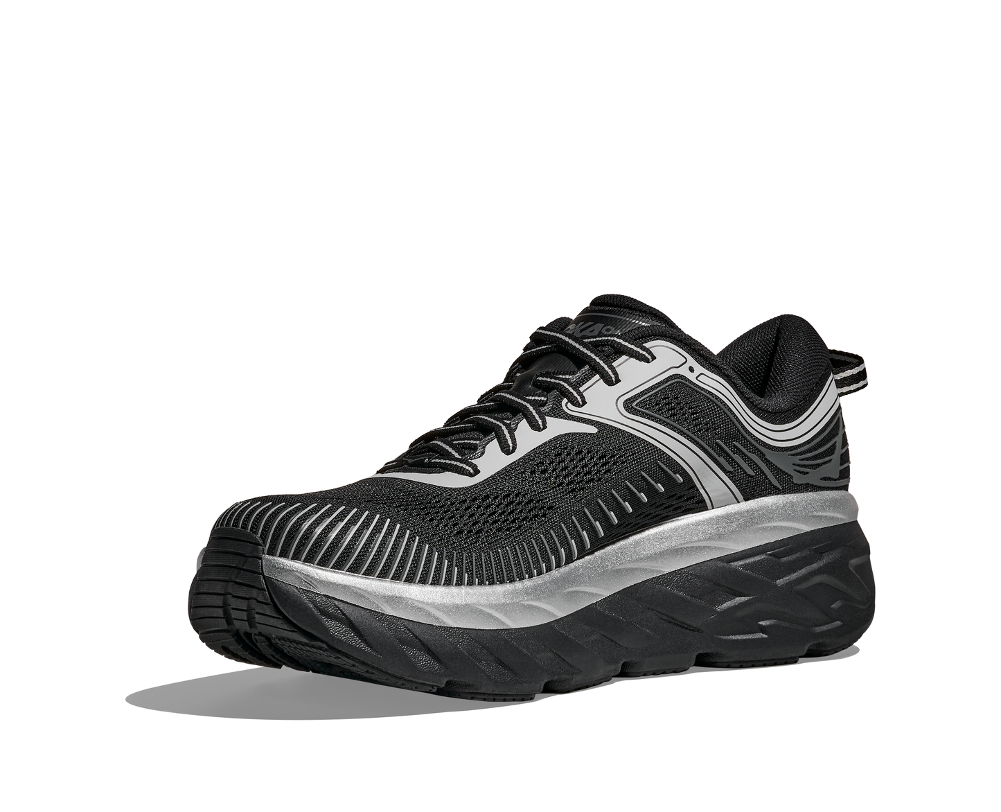 HOKA Bondi 7 stealth Black / Stardust 1110518-BKSTR