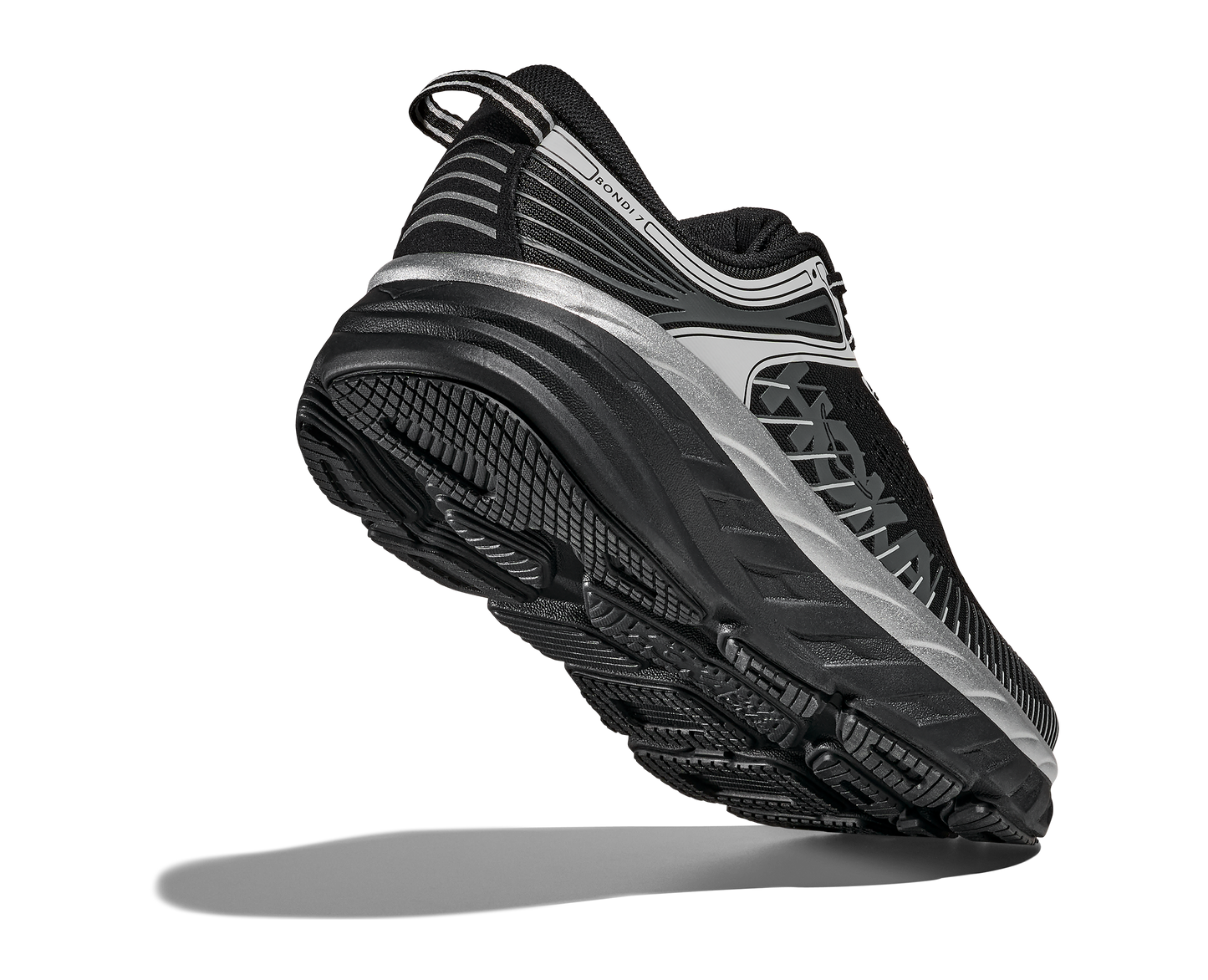 HOKA Bondi 7 stealth Black / Stardust 1110518-BKSTR
