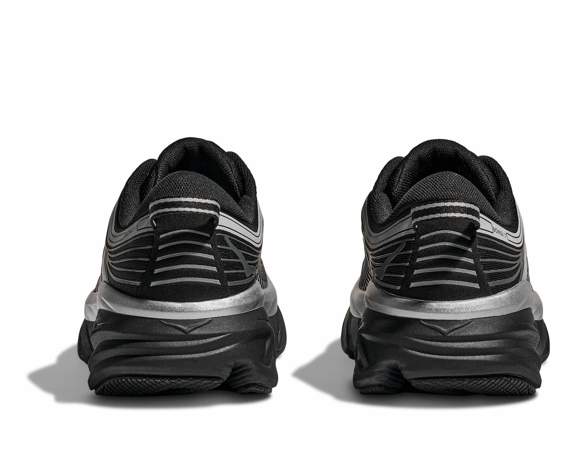 Hoka M Bondi 7 Color: BLACK / STARDUST Style: 1110518-BKSTR
