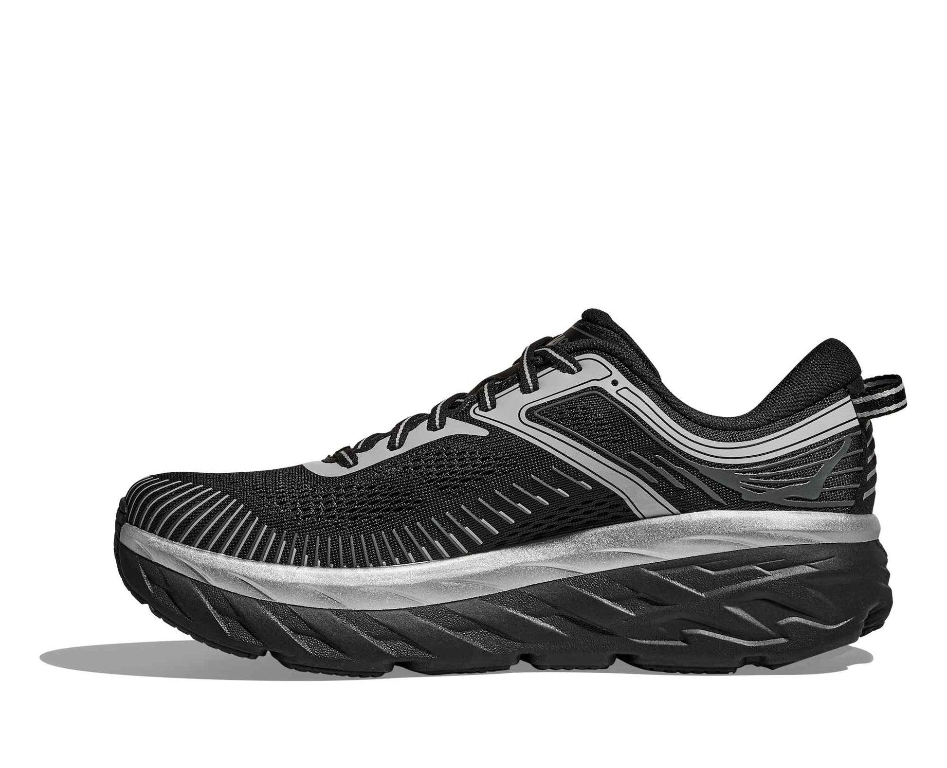 Hoka M Bondi 7 Color: BLACK / STARDUST Style: 1110518-BKSTR