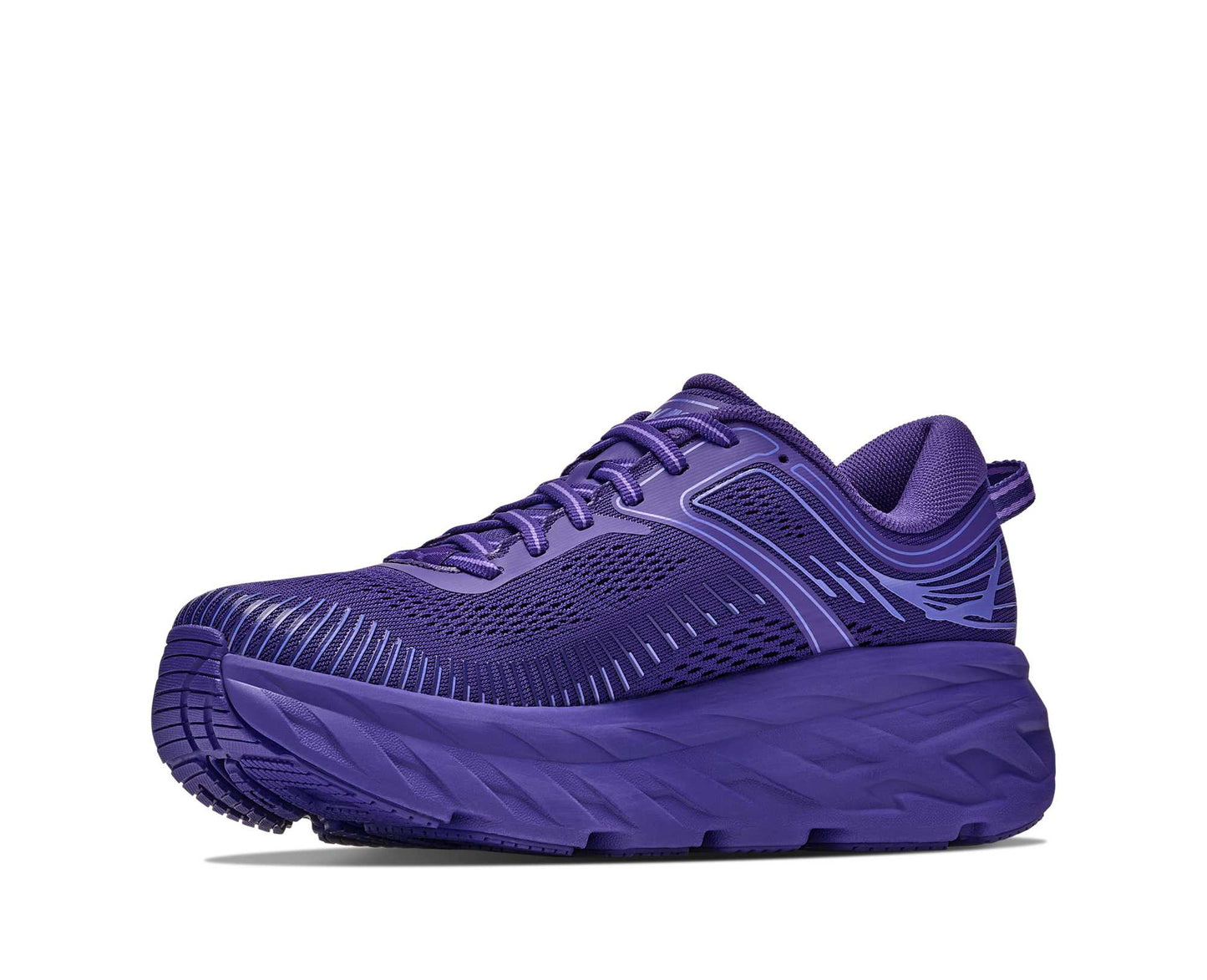 Hoka W Bondi 7 Color: COSMIC PURPLE / COSMIC PURPLE Style: 1110519-CLCS
