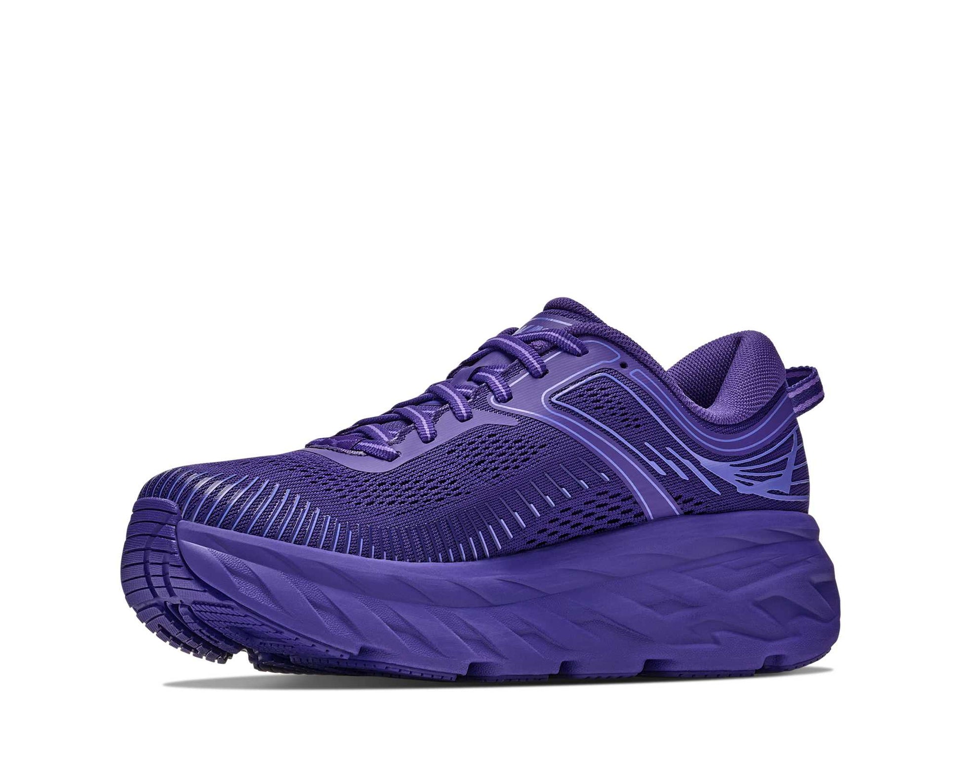 Hoka W Bondi 7 Color: COSMIC PURPLE / COSMIC PURPLE Style: 1110519-CLCS
