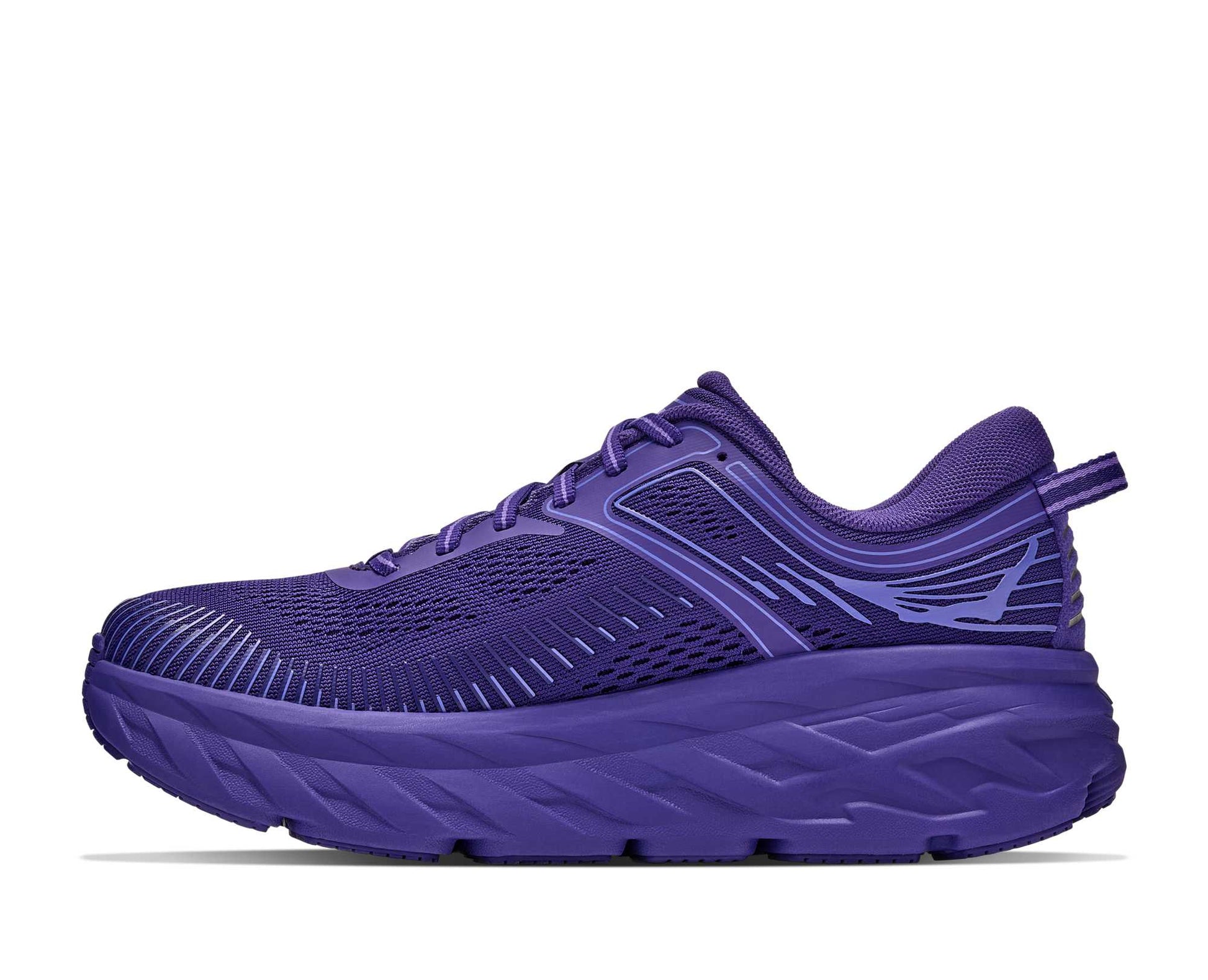 Hoka W Bondi 7 Color: COSMIC PURPLE / COSMIC PURPLE Style: 1110519-CLCS