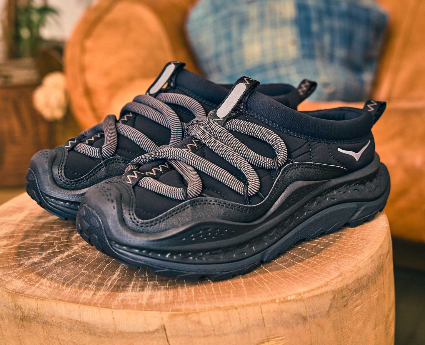 Hoka U Ora Primo Color: BLACK / BLACK Style: 1141570-BBLC