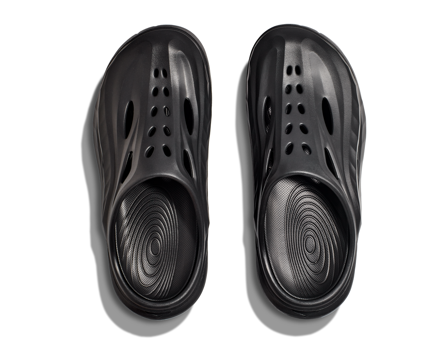 HOKA U ORA RECOVERY MULE  BLACK / BLACK 1147951-BBLC