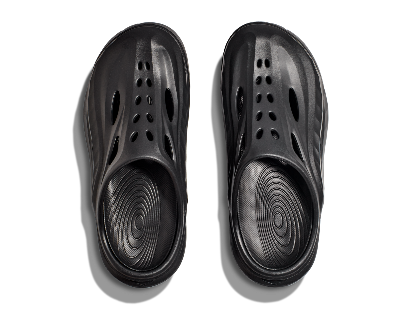 HOKA U ORA RECOVERY MULE  BLACK / BLACK 1147951-BBLC