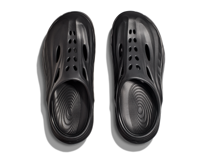 HOKA U ORA RECOVERY MULE  BLACK / BLACK 1147951-BBLC