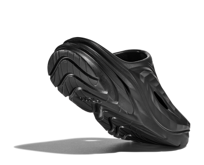 HOKA U ORA RECOVERY MULE  BLACK / BLACK 1147951-BBLC