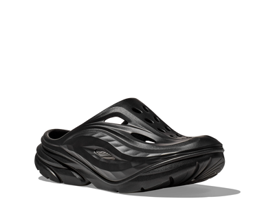 HOKA U ORA RECOVERY MULE  BLACK / BLACK 1147951-BBLC