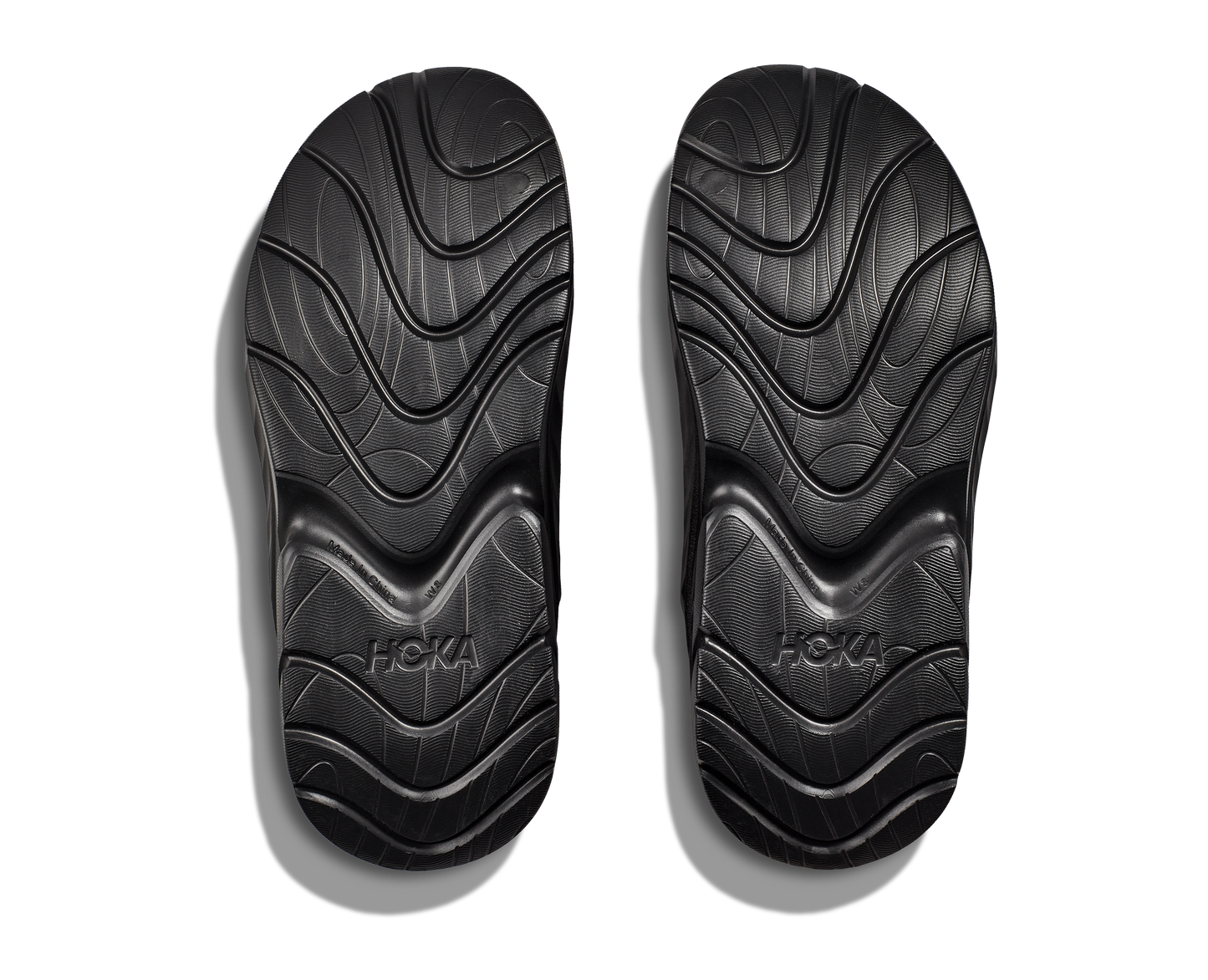 HOKA U ORA RECOVERY MULE  BLACK / BLACK 1147951-BBLC