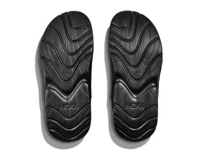 HOKA U ORA RECOVERY MULE  BLACK / BLACK 1147951-BBLC