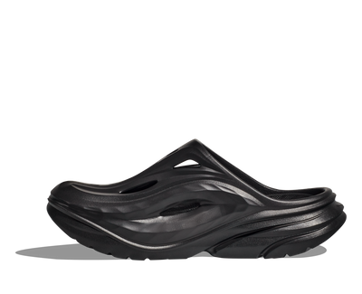 HOKA U ORA RECOVERY MULE  BLACK / BLACK 1147951-BBLC