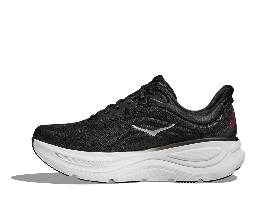HOKA Men's BONDI 9 Black/Vermillion 1162011-bkvr – Shoe Gallery Inc