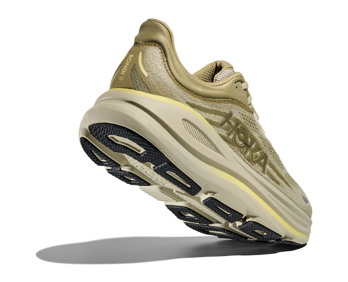 HOKA Bondi 9 grassland / oyster mushroom 1162011-GSSL