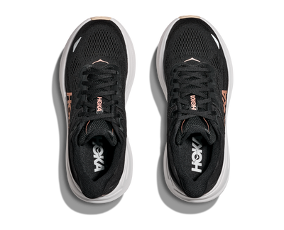 HOKA W BONDI 9  BLACK / ROSE GOLD 1162012-BRGL