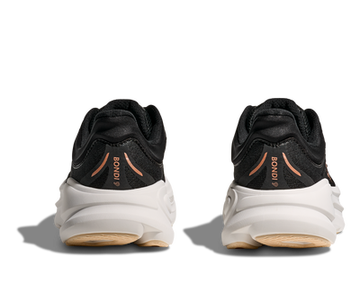 HOKA W BONDI 9  BLACK / ROSE GOLD 1162012-BRGL
