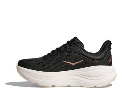 HOKA W BONDI 9  BLACK / ROSE GOLD 1162012-BRGL