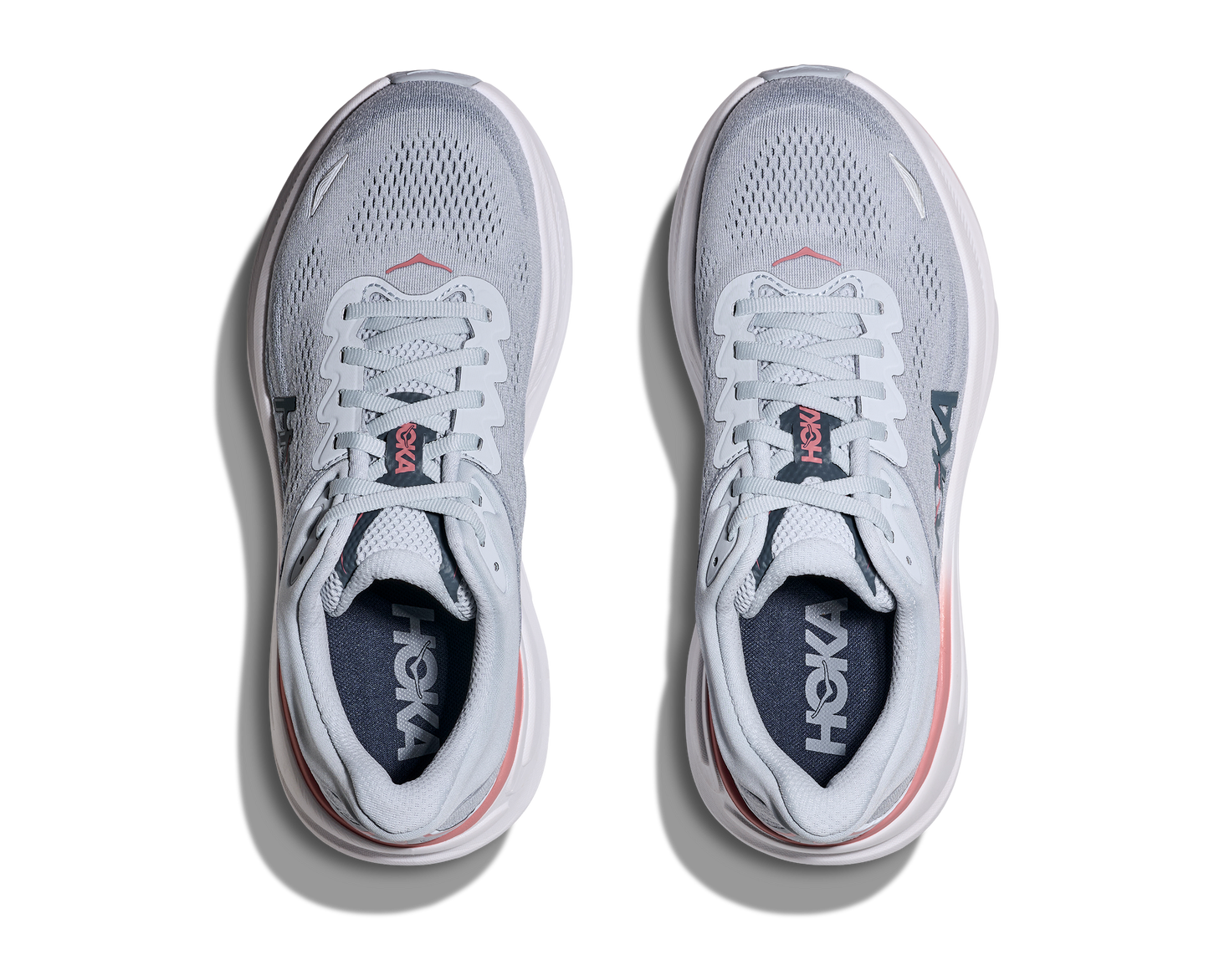 Hoka Bondi 9 Womens Shoes Color: Mineral Blue/Washed Blue Style: 1162012-MBLW