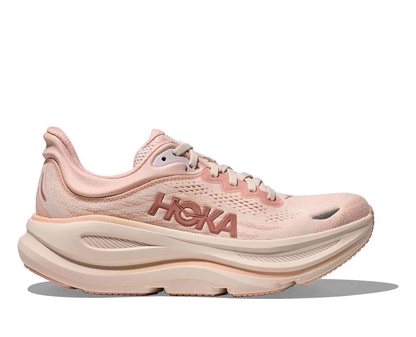 HOKA Women's BONDI 9 ROSE LATTE / ROSE CREAM 1162012-RLTT