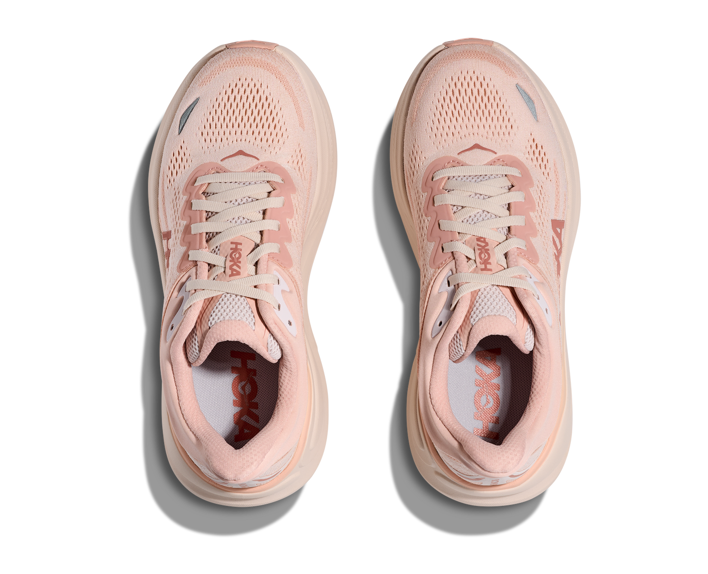 HOKA Women's BONDI 9 ROSE LATTE / ROSE CREAM 1162012-RLTT