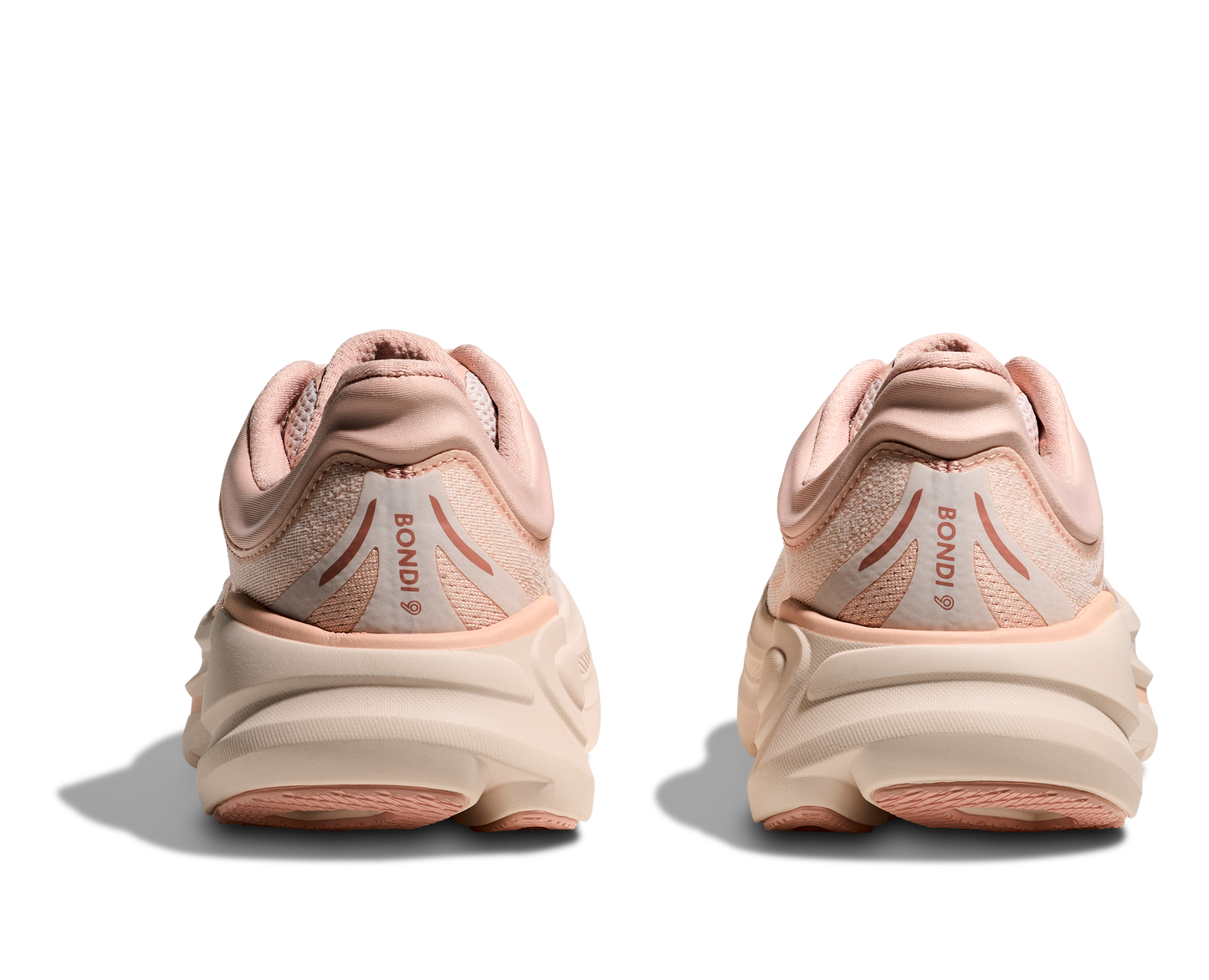 HOKA Women's BONDI 9 ROSE LATTE / ROSE CREAM 1162012-RLTT