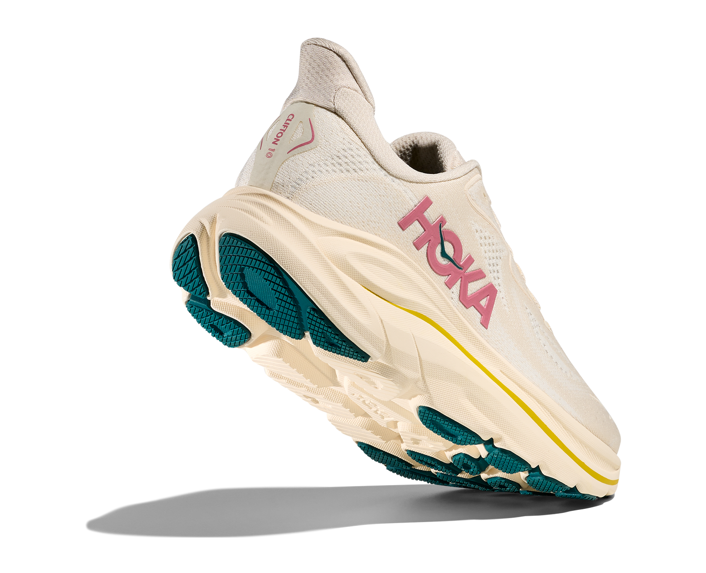 HOKA Women's CLIFTON 10 BIRCH / ALABASTER 1162031-BHLB