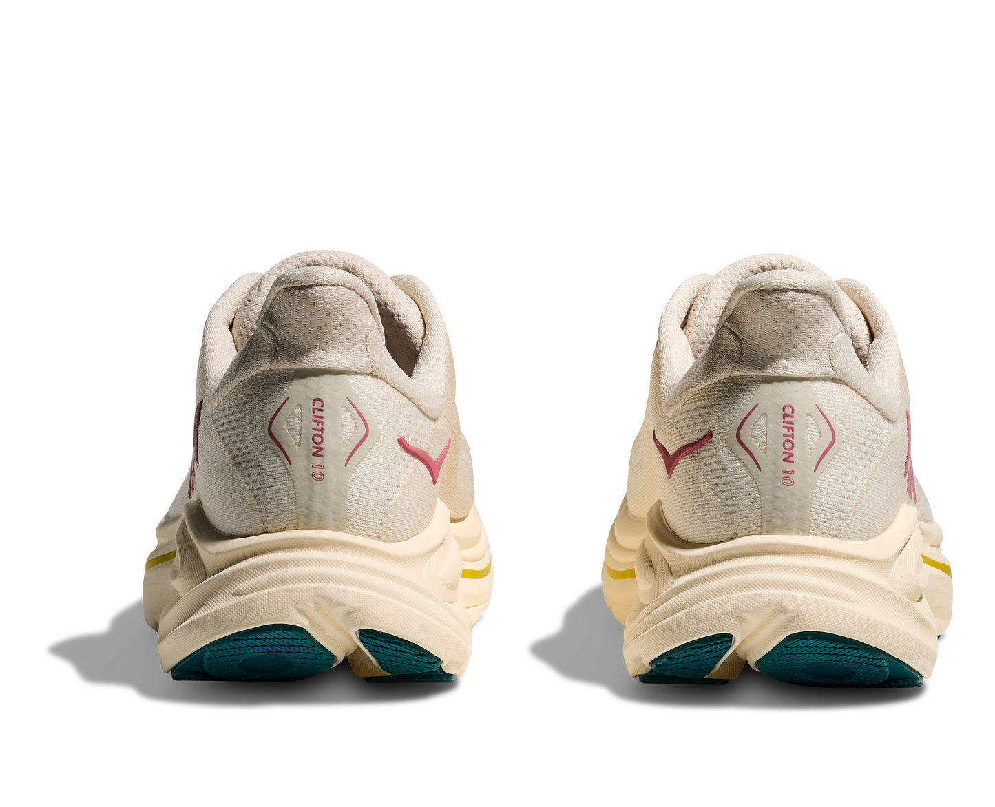 HOKA Women's CLIFTON 10 BIRCH / ALABASTER 1162031-BHLB