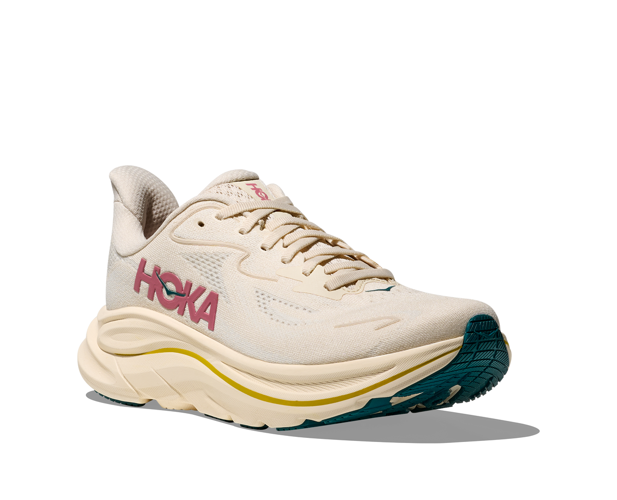 HOKA Women's CLIFTON 10 BIRCH / ALABASTER 1162031-BHLB – Shoe Gallery Inc