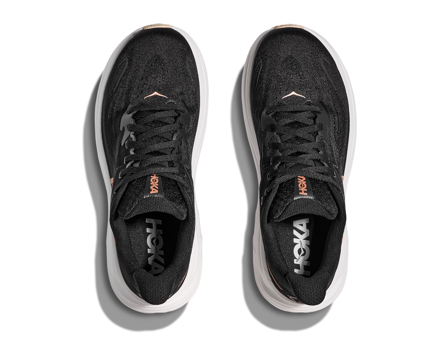 HOKA Clifton 10 Womens black / rose gold 1162031-BRGL