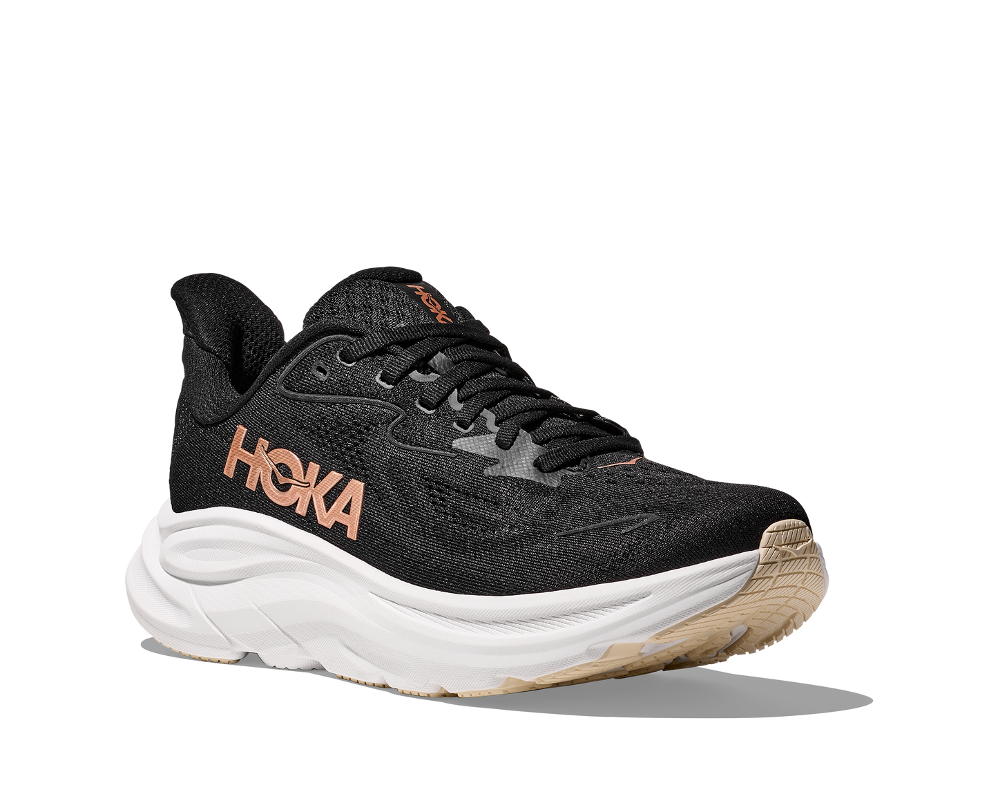 HOKA Clifton 10 Womens black / rose gold 1162031-BRGL