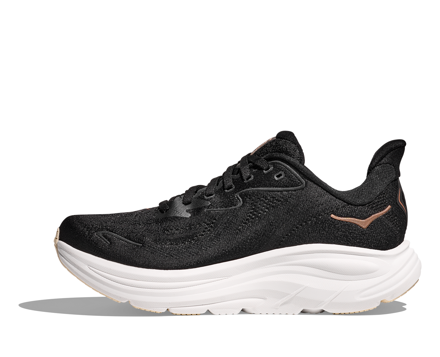 HOKA Clifton 10 Womens black / rose gold 1162031-BRGL