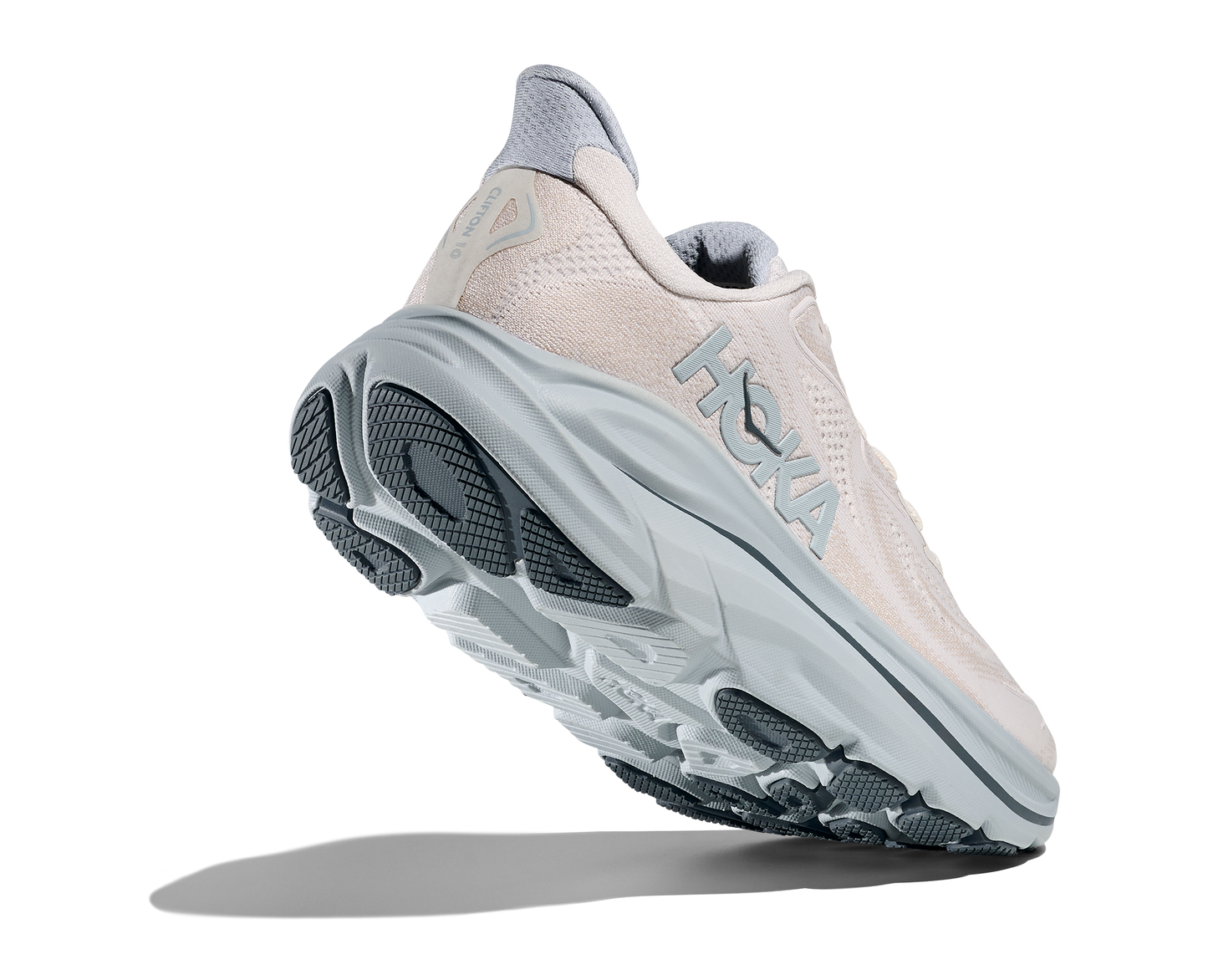 HOKA Clifton 10 Womens grout / mineral blue 1162031-GRTM