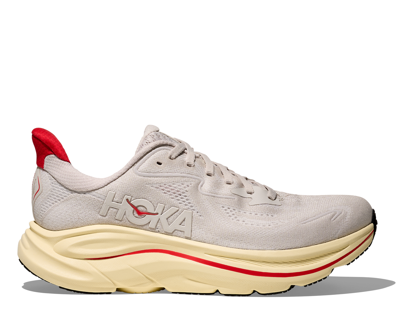 HOKA W CLIFTON 10  STUCCO / CERISE 1162031-SCCC