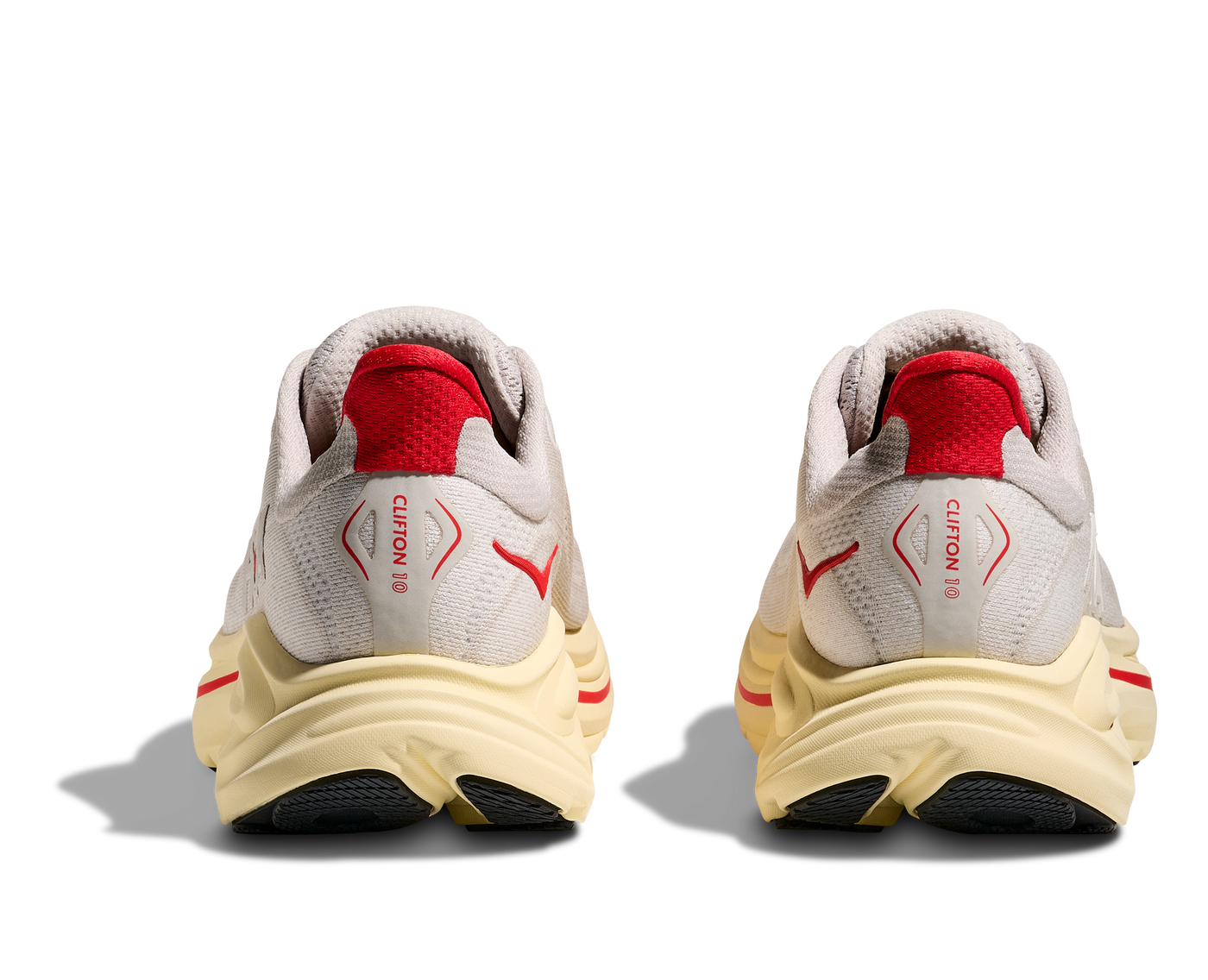 HOKA W CLIFTON 10  STUCCO / CERISE 1162031-SCCC