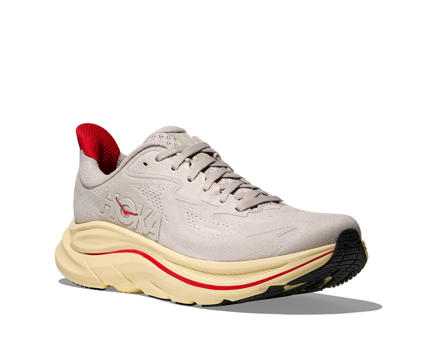 HOKA W CLIFTON 10  STUCCO / CERISE 1162031-SCCC