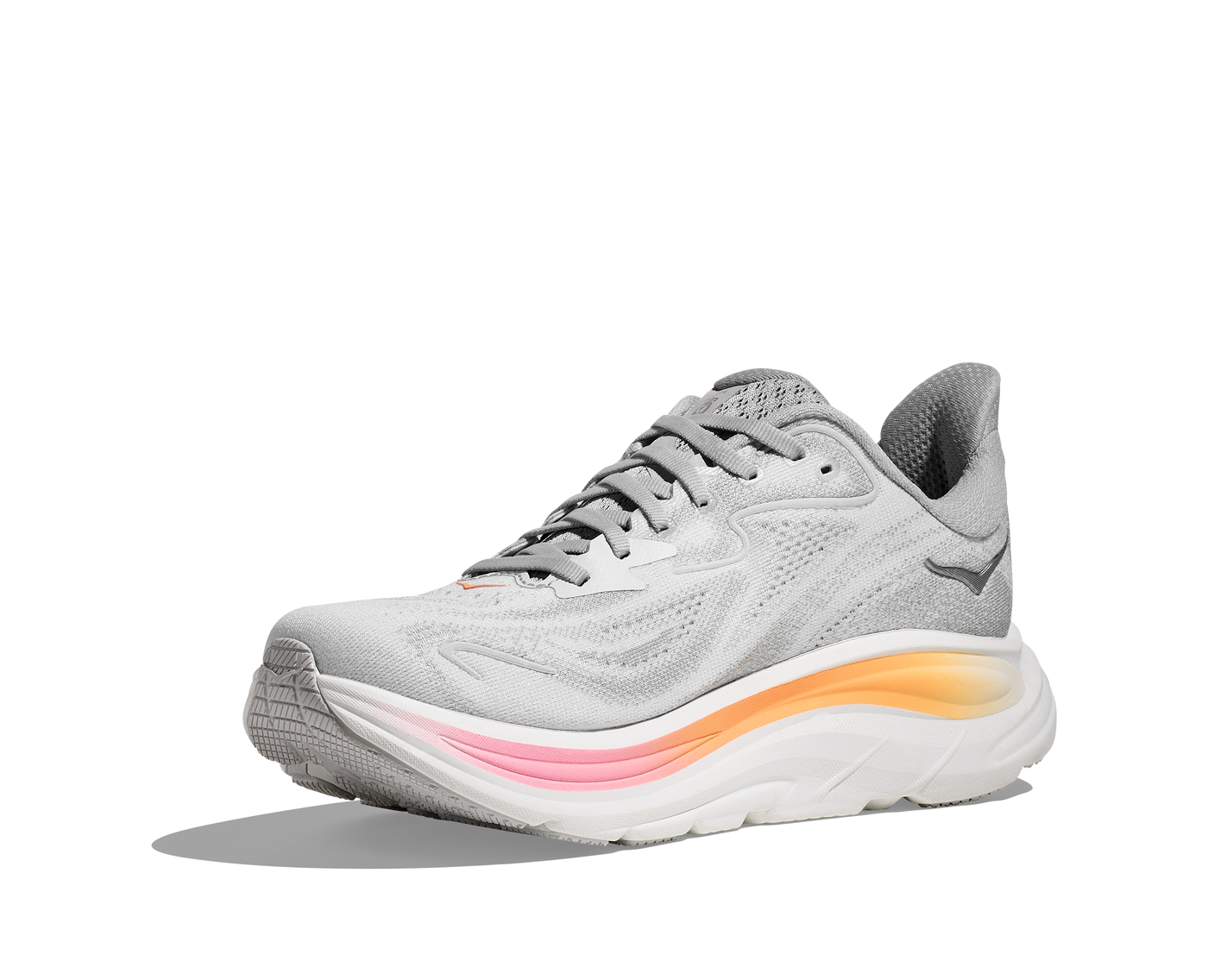 HOKA Womens CLIFTON 10 STARDUST / COSMIC GREY 1162031-SSTC