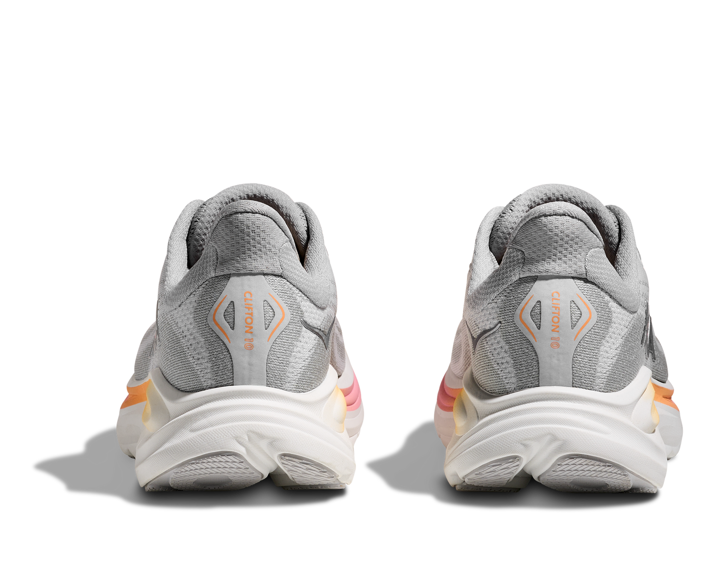HOKA Womens CLIFTON 10 STARDUST / COSMIC GREY 1162031-SSTC