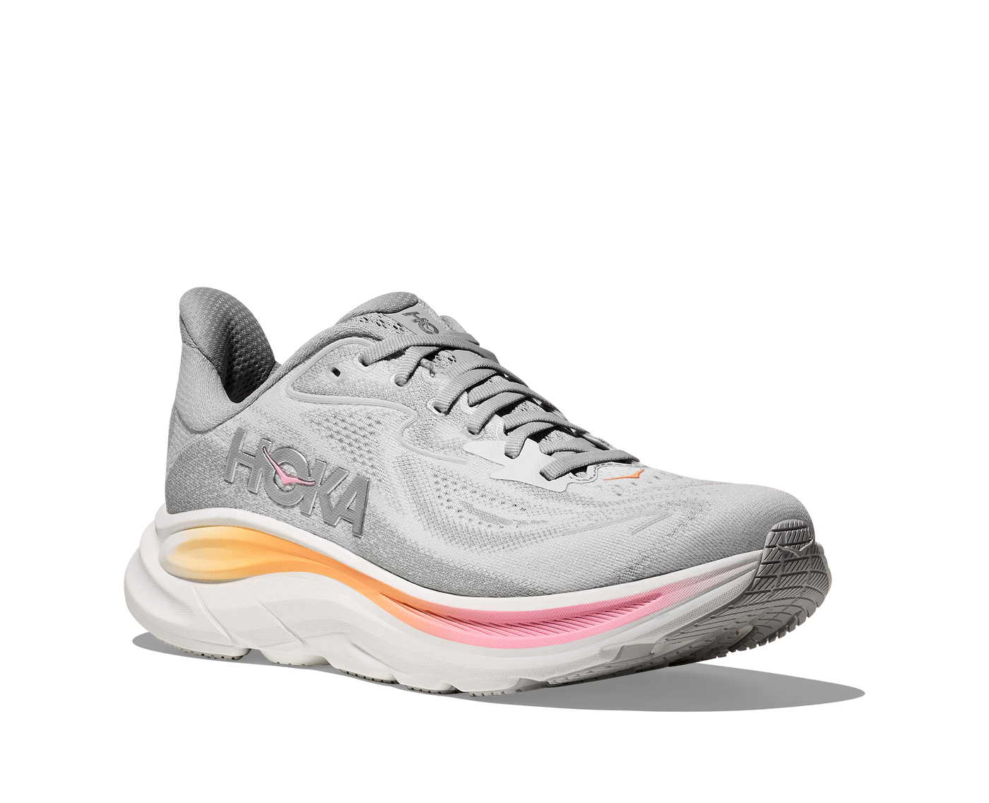 HOKA Womens CLIFTON 10 STARDUST / COSMIC GREY 1162031-SSTC