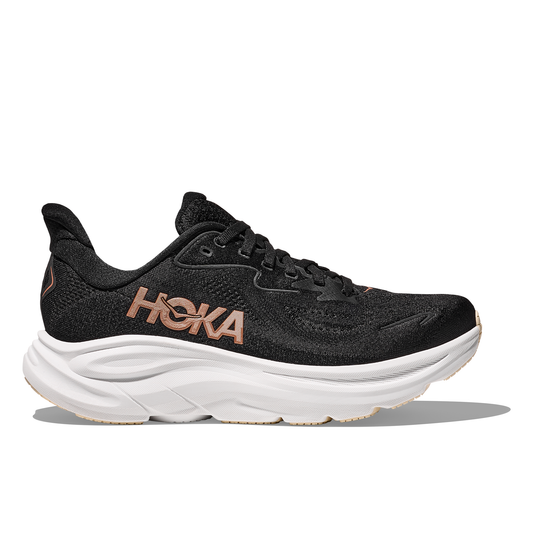 HOKA Clifton 10 Womens black / rose gold 1162031-BRGL